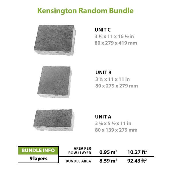 Permacon Kensington Concrete Paver
